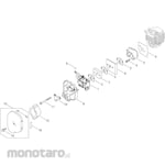 KYORITSU [Parts] Air Cleaner/Carburetor Backpack Power Sprayer SHPE2025DX