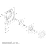 KYORITSU [Parts] Clutch Backpack Power Sprayer SHRE15DX