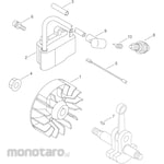 KYORITSU [Parts] Magneto Backpack Power Sprayer SHPE2025DX