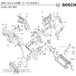 BOSCH Parts Cordless Circular Saw Gks10.8V-Lih Type