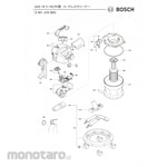 BOSCH Parts Cordre Multi-Screen Cleaner Gas18V-10Lph Type