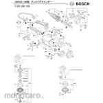 BOSCH Parts Disc Grinder Gws20-180