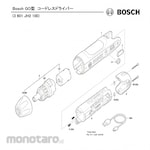 BOSCH Parts For Cordless Screwdriver Boschgo Type