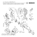 BOSCH Parts for Cordless Impact Driver GDR18V-200C Series