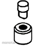 ESCO 14mm punch (EA858HR-1A / for round holes and thin plates)