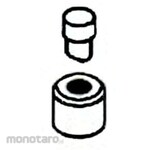 ESCO 15mm punch (EA858HR-1A / for round holes and thin plates)