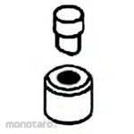 ESCO 6mm punch (EA858HR-1A / for round holes and thin plates)