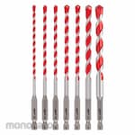 MILWAUKEE Shockwave Carb Hammer Drill Bit Set