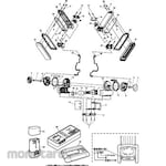 Panasonic Parts EZ3720 Construction Charge LED Multi Light