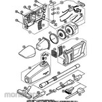 Panasonic Parts EZ3744 Construction floor cleaner