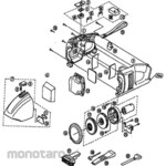 Panasonic Parts EZ3780 Charging power cleaner for construction