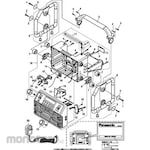 Panasonic Parts EZ37A2 Construction Charging Radio &amp; Wireless Speaker