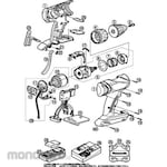 Panasonic Parts EZ7441 Charging drill driver