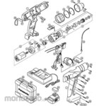 Panasonic Parts EZ7520 Charging multi-impact driver
