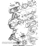 Panasonic Parts EZ7552 Charging impact wrench
