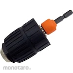 TRUSCO Keyless Drill Chuck, Ratchet Lock Mechanism