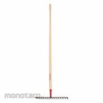 RAZOR-BACK Level Head Rake 16 Tine 60 Handle