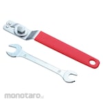 KEIBA Adjustable Pin Wrench (with 12X14 Open End Wrench)