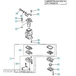 ZENOAH Zenoah Engine Blower EBZ5100 Parts Carburetor Details