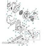 ZENOAH Zenoah Engine Blower EBZ5100 Parts Frame