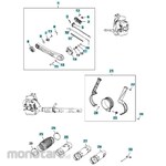 ZENOAH Zenoah Engine Blower EBZ7500 Parts Accessories