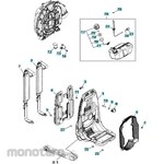 ZENOAH Zenoah Engine Blower EBZ7500 Parts Frame