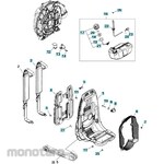 ZENOAH Zenoah Engine Blower EBZ8550 Parts Frame