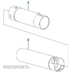 ZENOAH Zenoah Engine Blower HBZ260LV Parts Tube