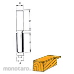Solid Tool 151 Series Laminate Flush Trimming Bits