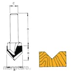 Solid Tool 201 Series Vee Groove Bits