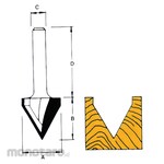 Solid Tool 202 Series Vee Groove Bits