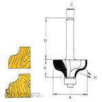 Solid Tool 309 Series Ogee Bits