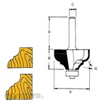 Solid Tool 311 Series Classical Ogee Bits