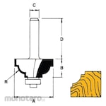Solid Tool 313 Series Classical Cove Bits
