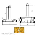 Solid Tool 318 Series Big Diameter Flute and Bead Bits