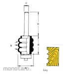 Solid Tool 324 Series Triple Flute Bits