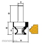 Solid Tool 327 Series Cove and Bead Bits