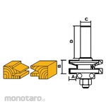 Solid Tool 409 Series Reversible Style Rail Assembles - Chamfer