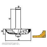 Solid Tool 414 Series Panel Raiser Bits