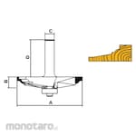 Solid Tool 417 Series Panel Raiser Bits