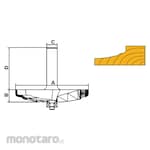 Solid Tool 418 Series Panel Raiser Bits