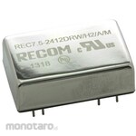 RECOM Recom Dc-Dc Converter Vout: ±12V Dc 18 → 36 V Dc, 7.5W, Rec7.5-2412Drw/H2/A/M