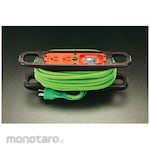 ESCO [100Vx22A] 10m cord reel [with breaker]