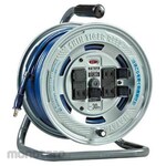 ESCO AC125V/15A/30m cord reel with temperature sensor