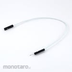 GB [Control Equipment] White Jumper Wire Set, Male-Female, 150Mm, 10 Pieces