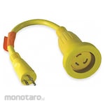 HUBBELL WIRING DEVICE-KELLEMS Extension Cord Adapter