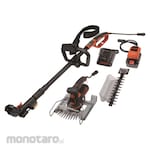 B+D Cordless Pole Hedge Trimmer & Lawn Clippers