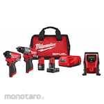 MILWAUKEE M12 FUEL Combo Kit+ M12 Compact Inflator