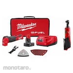 MILWAUKEE M12 FUEL Multi-Tool Kit + M12 Ratchet