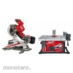 MILWAUKEE M18 FUEL Miter Saw + M18 FUEL Table Saw